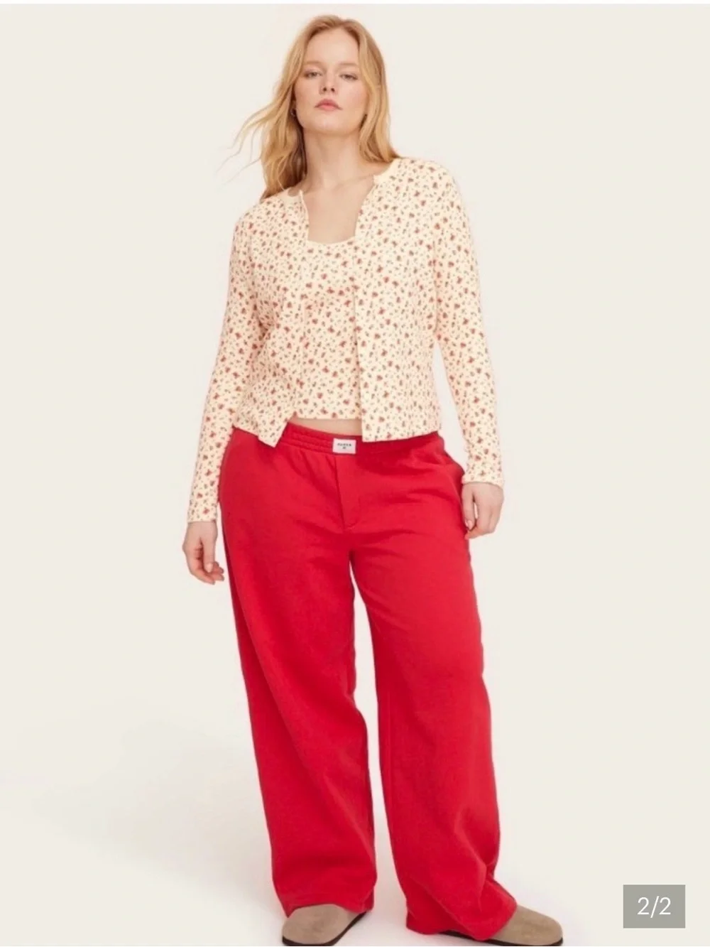 PARKE x Target High Waisted Red Relaxed Boxer Pants
NWT
Sold Out - Picture 2 of 3